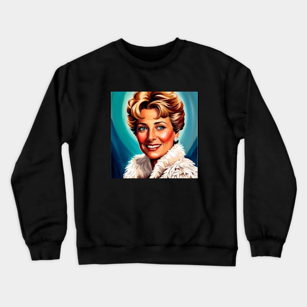 Blanche Devereaux Art - Golden Girls Crewneck Sweatshirt by taurusworld